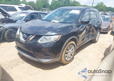 2016 Nissan Rogue S z USA, uszkodzony, nr VIN KNMAT2MV7GP658221